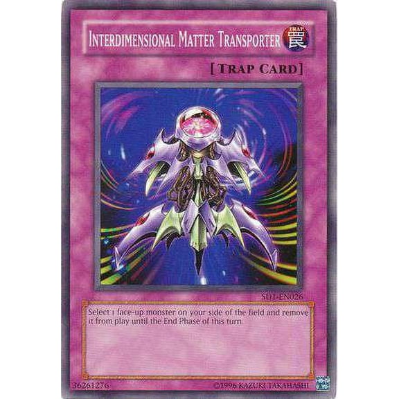 YuGiOh Structure Deck: Dragon's Roar Interdimensional Matter Transporter SD1-EN026