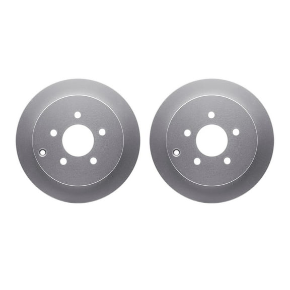 Dynamic Friction Company Rear Geospec Brake Rotors 4002-47034