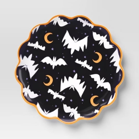 10.5" Halloween Melamine Novelty Dinner Plate