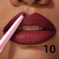 thumbnail image 3 of JIN Lápiz delineador de labios en 12 colores marrón nude, contorno de labios, tinte rojo, maquillaje, lápiz labial mate resistente al agua, lápiz de labios, bálsamo labial, 3 of 5