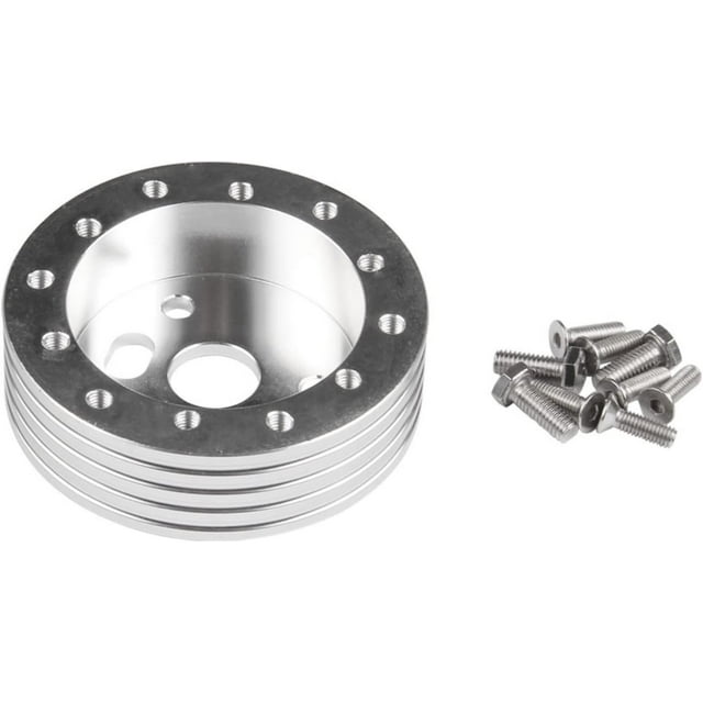 Adaptateur de Moyeu de Volant 0.5 Pouces/1 Pouces Entretoise de Conversion 6 Trous à 3 Trous Kit d'Adaptateur de Volant