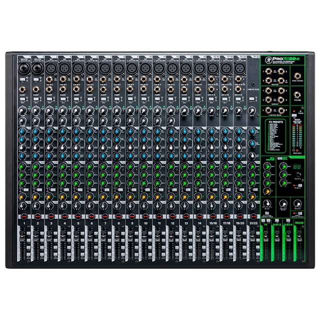 Mezcladora Mackie Profx22v3 Usb Profesional De 22 Canales MACKIE PROFX22V3