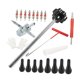 thumbnail image 2 of Kit de herramientas de cambio rápido para válvula de neumático, extractor de vástago de válvula, herramienta de extracción, reemplazo para Negro 22 Piezas, 2 of 8