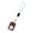 White, variant on Multipurpose Wooden Stress Relief Button Keychain Portable Fidgets Toy For Anxieties With Natural Texture And ABS Materials