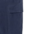 thumbnail image 6 of Diufon Mens Linen Cargo Shorts Casual Drawstring Shorts with Multi Pockets Summer Beach Shorts for Men, 6 of 10