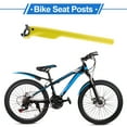 thumbnail image 3 of 1 Pcs Tubos de Asiento de Bicicleta 27.2x400mm Tubo de Sillín Ajustable Universal de Fibra de Carbono Amarillo, 3 of 7