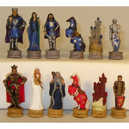 King Arthur Resin Chessmen