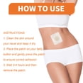 thumbnail image 4 of 10 Uds. Parche Adelgazante Drenaje Linfático Con Extracto para Mujeres Y Hombres () Naranja, 4 of 5