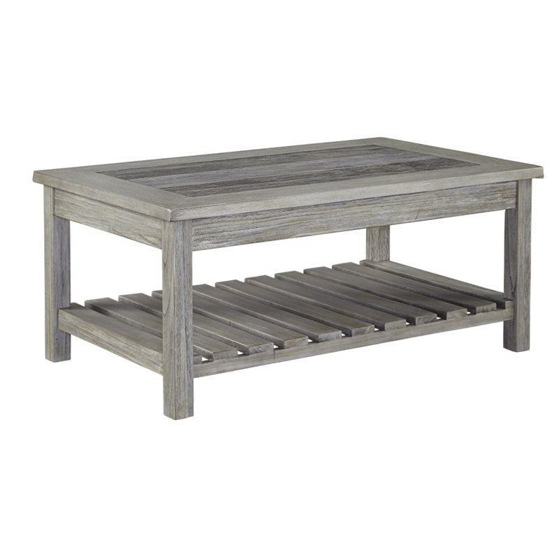 Ashley Veldar Coffee Table In Whitewash
