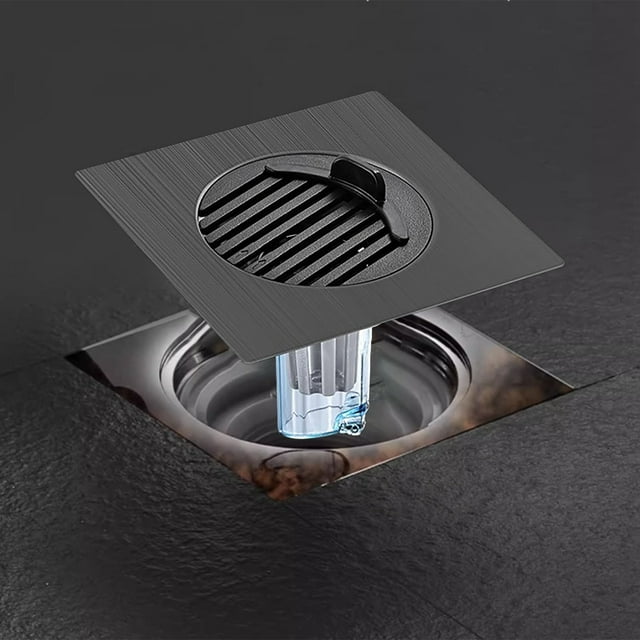 Product Category Funnel and Drain | Product Title Stainless Steel Floor Drain Sticker and Odor Control Core Artifact for Bathroom Balcony Universal Sewer Floor Drain Core