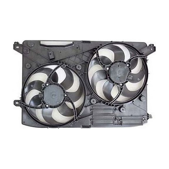 Radiator Fan Assembly - Compatible with 2013 - 2020 Lincoln MKZ 2014 2015 2016 2017 2018 2019