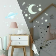 RoomMates Glow-in-the-Dark Celestial Stars Peel and Stick Wall Decals