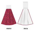 thumbnail image 2 of Wukai African Women Bearing Clay Pots Print Kitchen Towels Quick Dry Washcloths, Coral Velvet Dishtowels Multipurpose Reusable Cloths, Soft Tea Absorbent Cleaning Cloths, 2 of 7