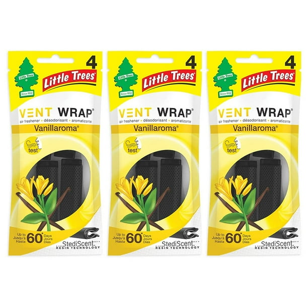 Little Trees Vent Wrap Air Freshener Bayside Breeze 12Pack