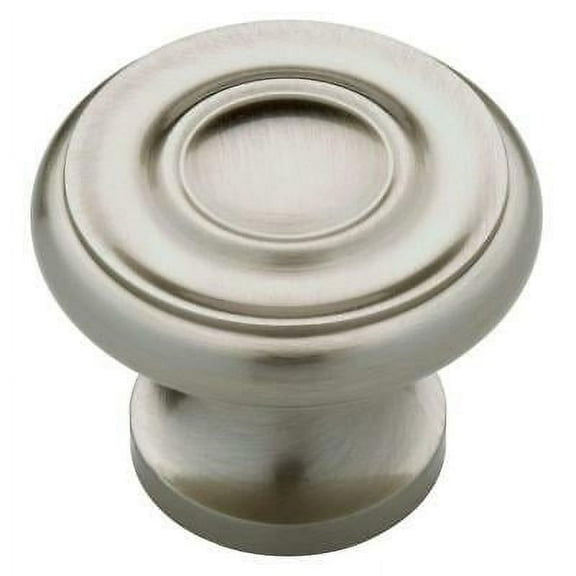 Liberty P61705-SN 1 1/8" Round Ring Satin Nickel Cabinet Drawer Pull Knob