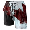 thumbnail image 3 of WILLBEST Pantalones Cortos de Verano para Hombre, Pantalones Cortos de Playa con Doble Capa Interior y Estampado A La Moda con Bolsillo, 3 of 3