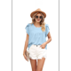 thumbnail image 3 of Camisa de de Corta Azul L, 3 of 9