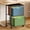 2 Drawers, variant on Xcosrack 4-Drawer Rolling File Cabinet, Mobile Under Desk Storage Cart with Wood Top & Steel Frame, Letter Size Hanging File Organizer for Home Office, Black