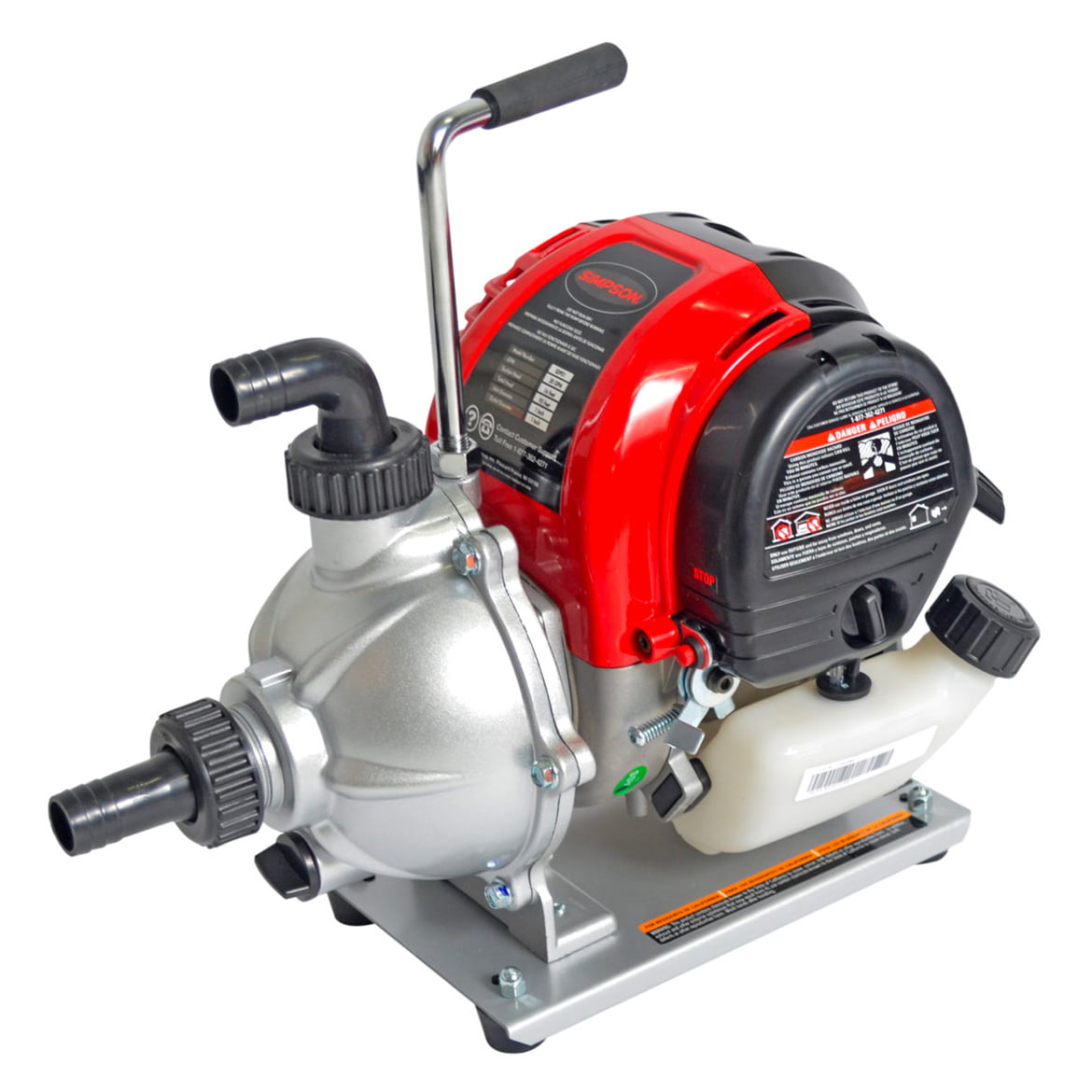Simpson SDP01 Compact Dewatering Pump 1" With Hoses 