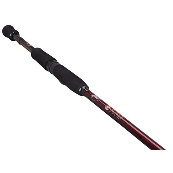 Lew's KVD Series Spinning Fishing Rod, 7-Foot Rod, Black/Red