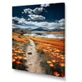 thumbnail image 2 of Designart "Wilderness Road The Uncharted Path II" Floral Canvas Print, 2 of 5