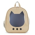 thumbnail image 1 of Pet Cat Carrying Backpack, Breathable Waterproof Cat Carrier Bag Portable Large Window  For Walking, 1 of 8