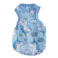 thumbnail image 1 of Ropa refrescante de verano para mascotas Chaleco para perros Little Pig Camiseta sin mangas transpirable no pegajosa Pegaso azul cielo (borde azul) S, 1 of 5