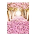 thumbnail image 2 of BSDHOME Polyester 5x7ft Photography Backdrop Cherry Blossoms Street Studio Photography Backdrop Photo Background Beautiful Flower, 2 of 3