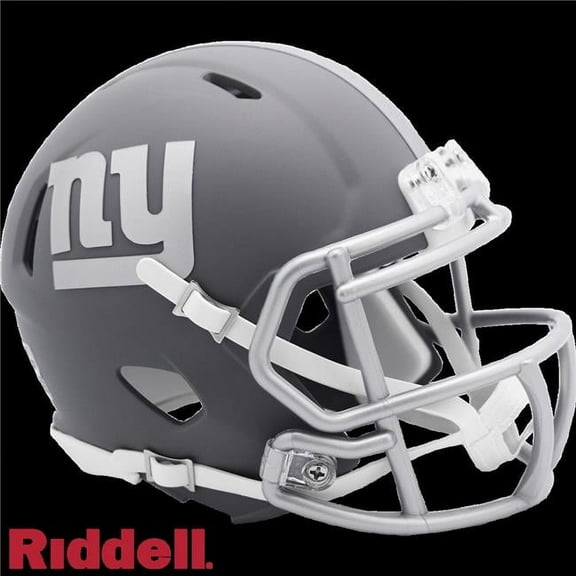 Giants Mini Helmet Speed Alternate Slate NFL