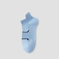 thumbnail image 2 of EOYWHK Men's Ankle Socks Low Cut Breathable Moisture Wicking Athletic Running Gym Socks Mesh Massage Bottom No Slip Socks Blue Free Size, 2 of 8