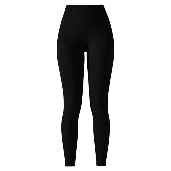 Sngxgn Lined Leggings Women Plus Size High Waisted Thick Thermal Tights Stretch Warm Pants(Black,S)