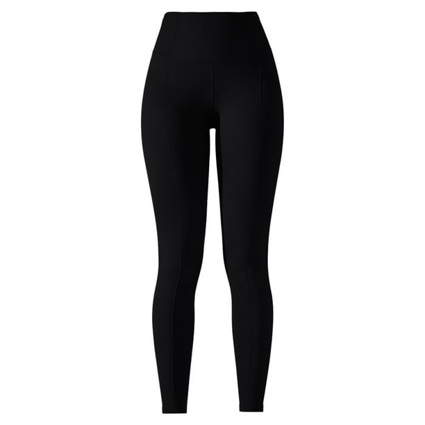 Pantalones de yoga ajustados de talle alto con efecto lifting para mujer, de punto sin costuras y jacquard de lunares - Nailon/spandex, para deporte/fitness - Tallas S a L