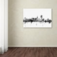 thumbnail image 4 of Trademark Fine Art "San Francisco City Skyline B&W" Canvas Art by Michael Tompsett, 4 of 4
