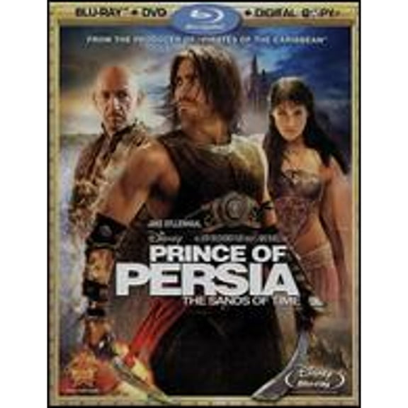 Pre-Owned Prince of Persia: The Sands of Time [3 Discs] [Blu-ray/DVD] (Blu-Ray 0786936804836) directed by Mike Newell