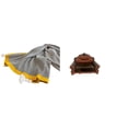 thumbnail image 1 of Manta de punto a rayas para sofá en miniatura, suave y cálida, ideal para decoración rústica, dormitorio o silla. Accesorio para maquetas de micro pai, 1 of 8