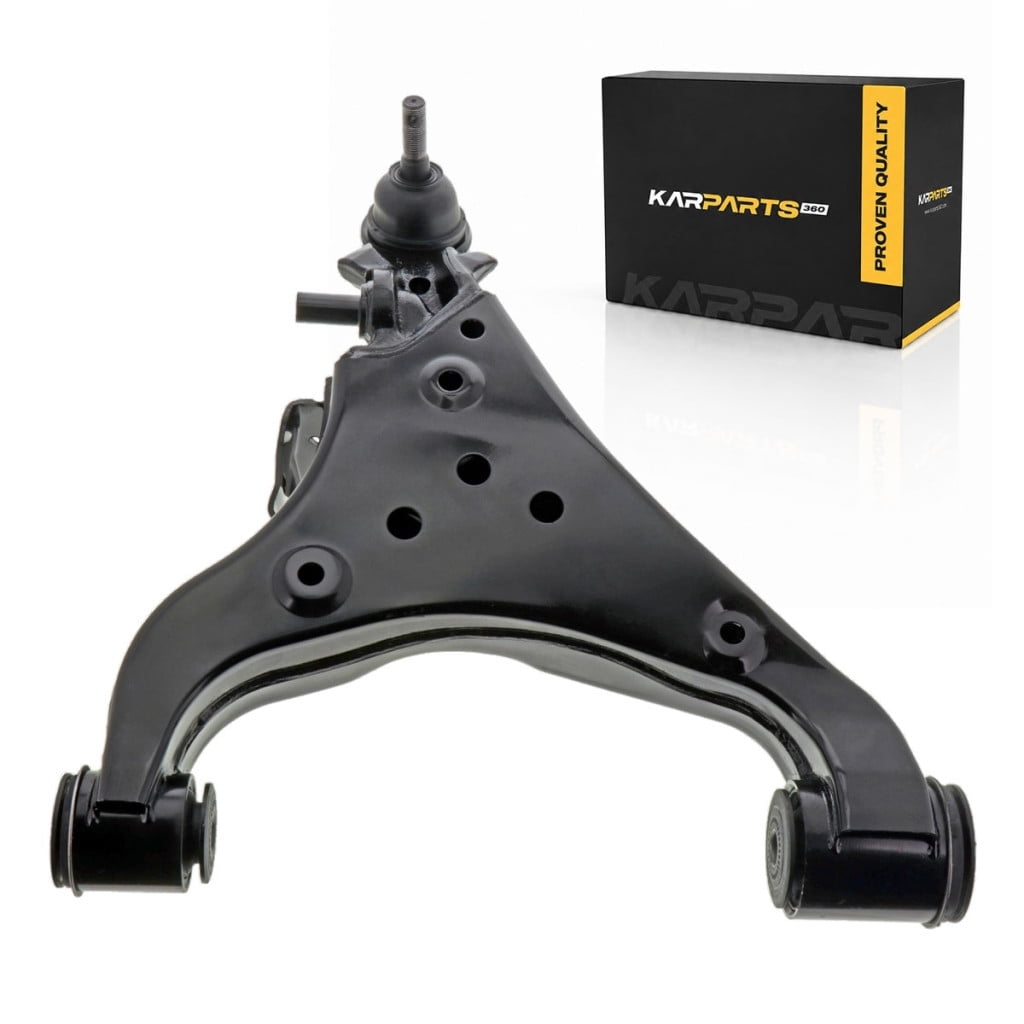 KarParts360 For 2022 2023 2024 2025 Toyota Tundra Control Arm and Ball Joint Assembly | Threaded Stud | Steel | Black