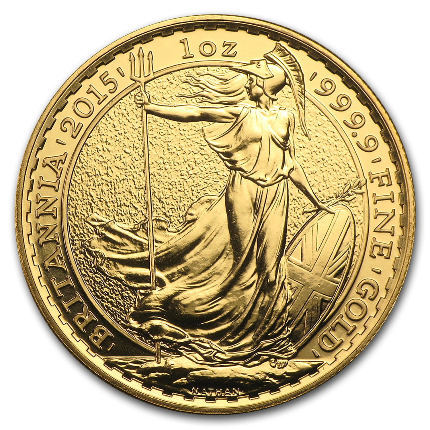 Royal Mint 2015 Great Britain 1 oz Gold Britannia BU