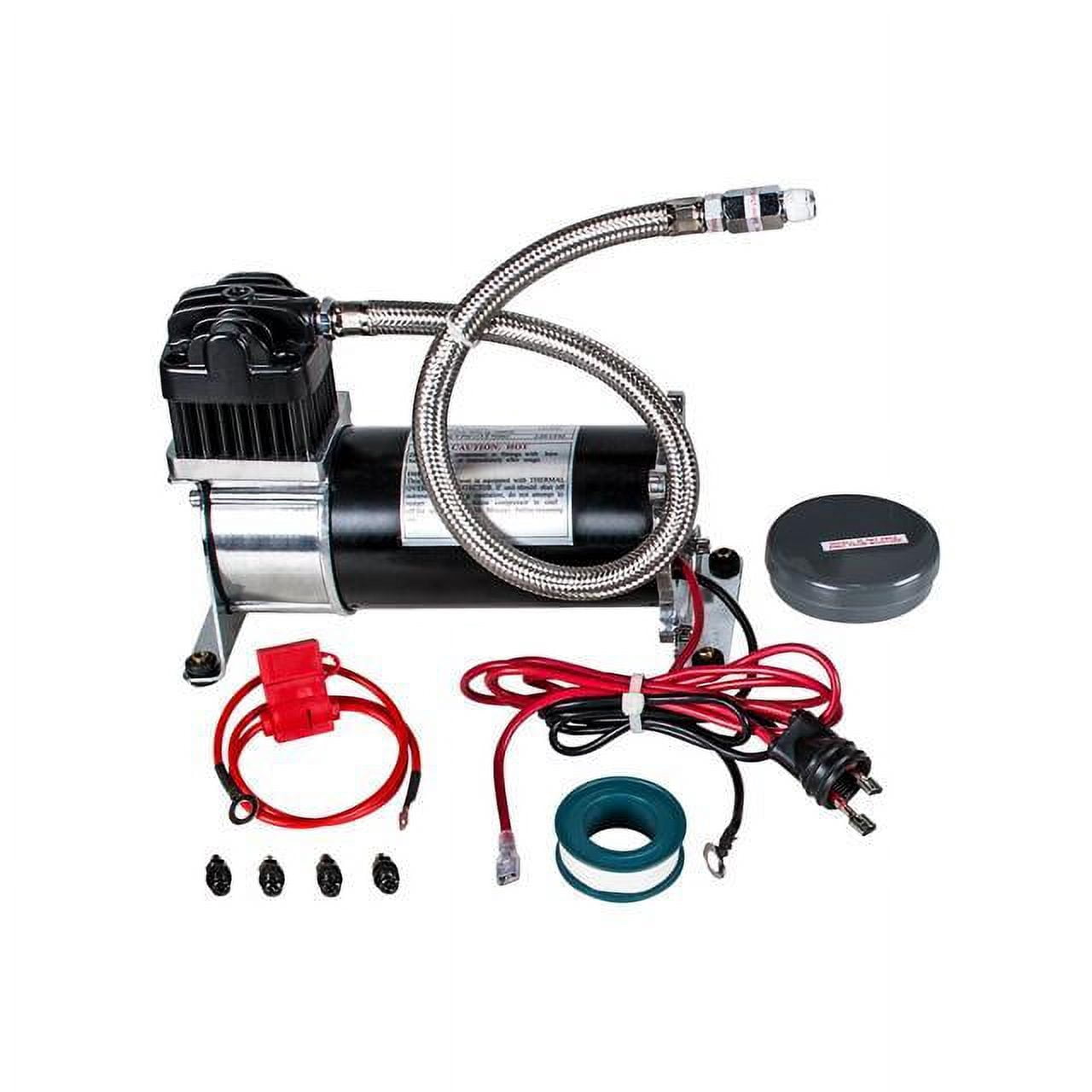 United Pacific 12V 140 PSI Heavy Duty Air Compressor - Competition Series 46156