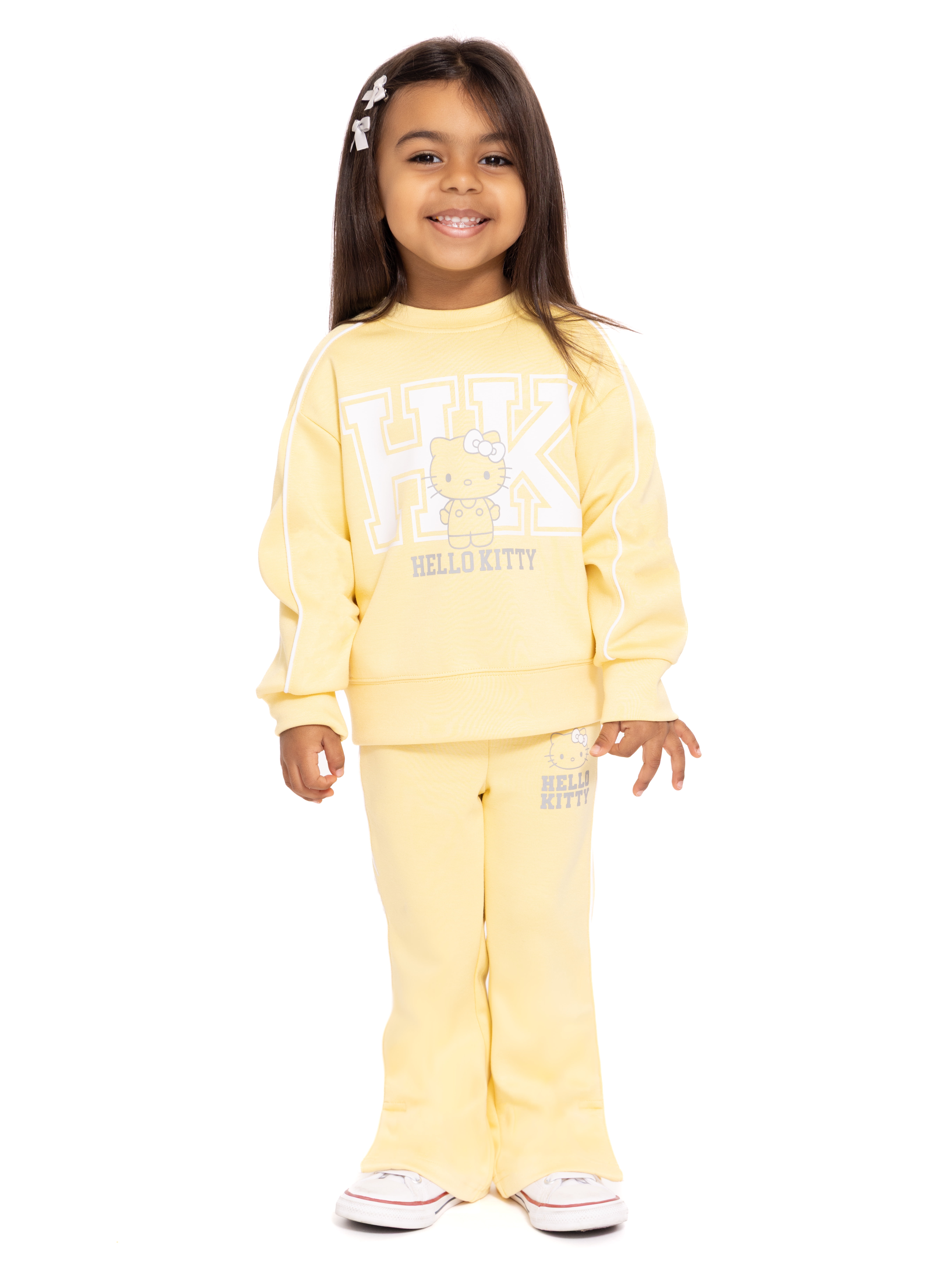 Hello Kitty Toddler & Big Girls Active Graphic Scuba Pants, Sizes 12M-12
