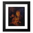 thumbnail image 2 of Peter Paul Rubens 15x17 Black Modern Framed Museum Art Print Titled - A Boy Lighting a Candle from One Held by an Old Woman, 2 of 5