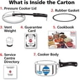 thumbnail image 5 of Hawkins Stainless Steel 2.0 Litre Pressure Cooker, 5 of 9