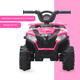 thumbnail image 5 of Cuatrimoto Eléctrica Para Niños Dodo Kids Bdm803 Batería 6v Rosa, 5 of 8