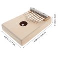 thumbnail image 3 of 1 Ensemble Kalimba Accessoire de Remplacement pour Piano à Pouce Selle Pont DIY, 3 of 7
