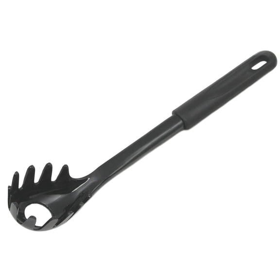 Chef Craft Basic Nylon Spaghetti/Pasta Fork, 11.5 inch, Black