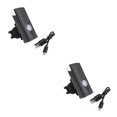 thumbnail image 2 of Luces traseras y delanteras de bicicleta Soidarity USB LED negro 2piezas, 2 of 5