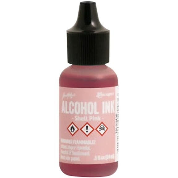 Tim Holtz Alcohol Inks shell pink, 0.5 oz., bottle (pack of 6)