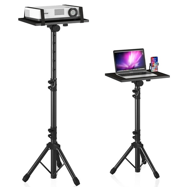 Trípode para proyector DECOSIS, altura ajustable de 23 a 46 cm