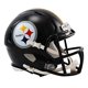 thumbnail image 1 of Casco de fútbol mini Riddell NFL de los Pittsburgh Steelers, 1 of 1
