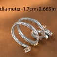 thumbnail image 6 of Retro Cool Men's Dragon Ring, Open Design, Gift, Party, Birthday Jewelry for Daily Wear and Celebration Holidays,adjustable, 6 of 8