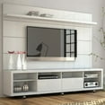 thumbnail image 1 of Manhattan Comfort Cabrini 2.2 Series 85" TV Stand and Panel in White, 1 of 2